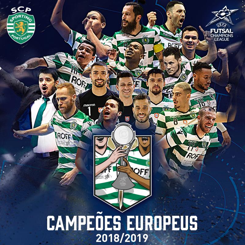 SportingCP's tweet image. REISSS DA EUROPAAAAAAAA!!! 🏆👑

O #FutsalSCP venceu o Kairat Almaty FC por 2-1 e sagrou-se CAMPEÃOOOO EUROPEEEEUUUUU!!! 👏

É o 34.º título Europeu do #SportingCP! É NOSSO!!! 🦁