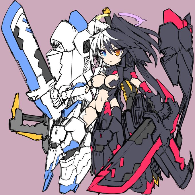 最近やってなかった妄想俺ゼンマロイドシリーズ
【イブリース】
ヘッド:ブロークンハロー
ボディ:ロストパラダイス
メイン:ベロボーグ
サブ:チェルノボグ
アシスト:トリスアギオン【堕天】
#女子メカ
#メカむす 