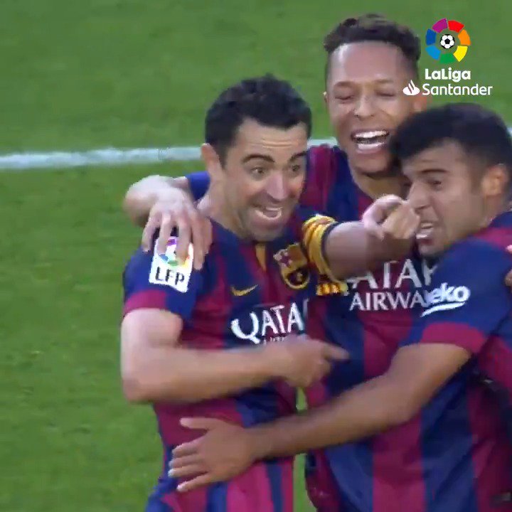 قبل ١١ عامًا من اليوم: سجّل تشافي هدفه الأخير في الدوري الإسباني مع برشلونة 