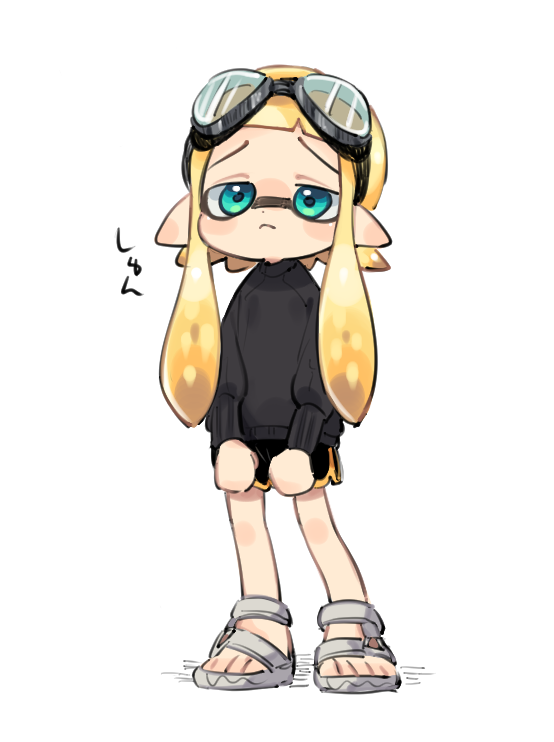 インクリング ,イカガール(スプラトゥーン) 「」|かぁちゃんのイラスト