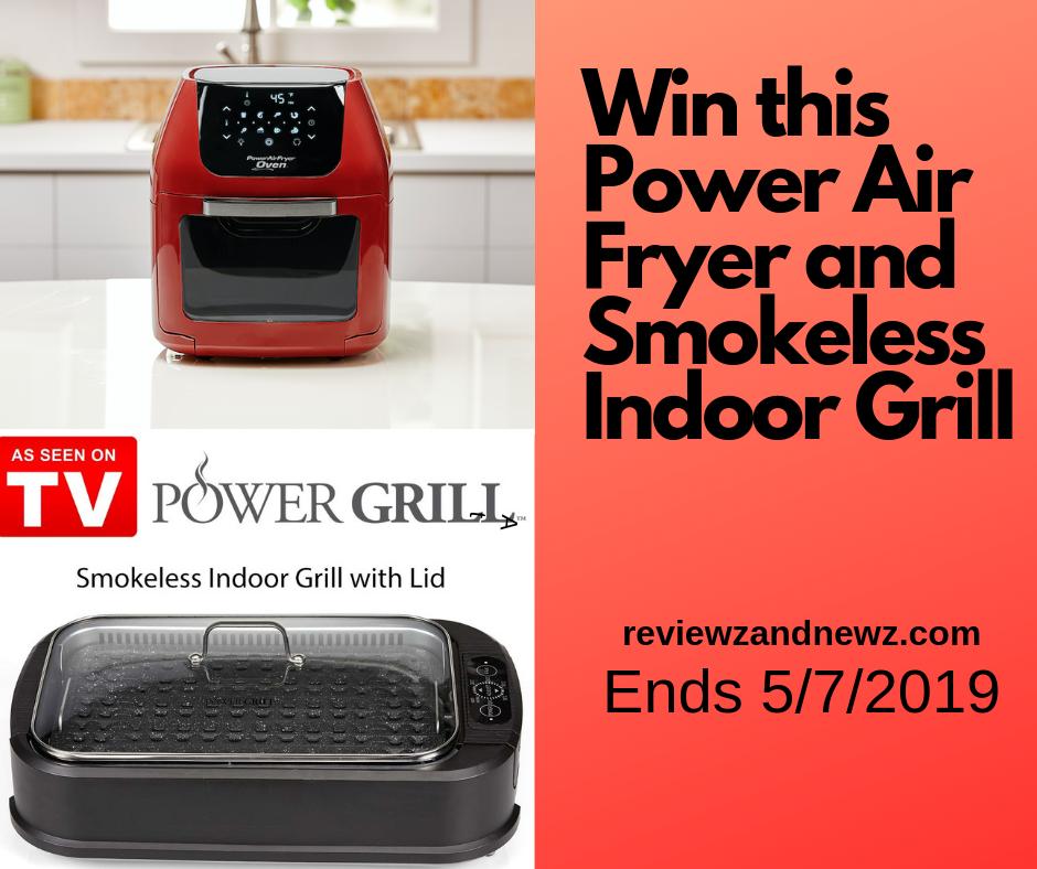 Your Mom called and this is what she wants for #MothersDay!
You can win this Power Air Fryer and Smokeless Indoor Grill just in time for Mother's Day! 
Enter below! Easy entries!
🔽🔽🔽
reviewzandnewz.com/2019/04/mother…