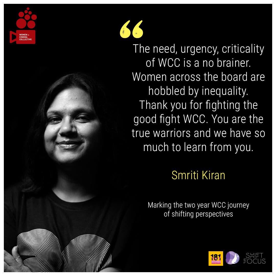 WCC_Cinema's tweet photo. Thank you!
#WCC #WCCShiftFocus #TwoYearsOfWCC #KSWDC #SmritiKiran https://t.co/6QlvGflbhu