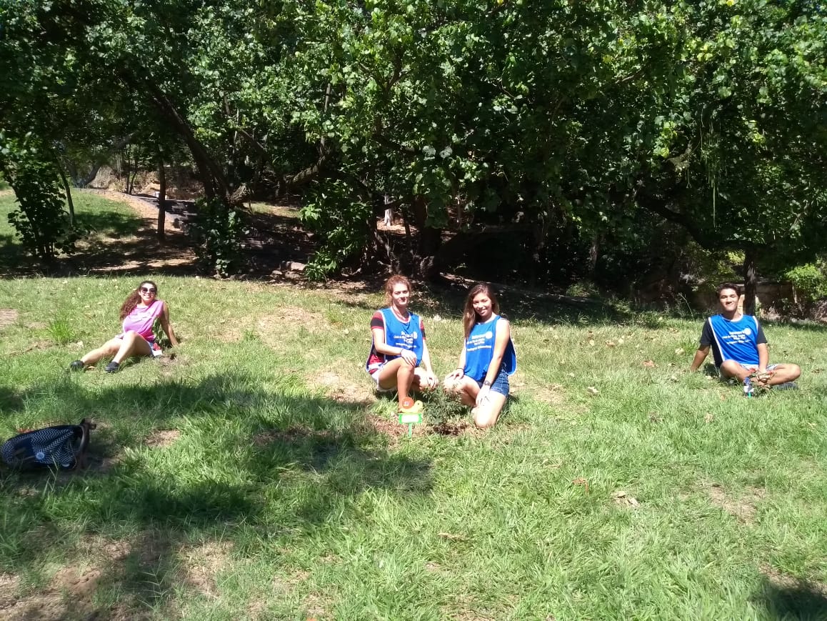 BrazInteract's tweet image. Foi hoje o plantio das mudinhas, No parque Ari Barroso.
Esse é o Interact agindo em prol do meio ambiente!! 🌳🌻🌿