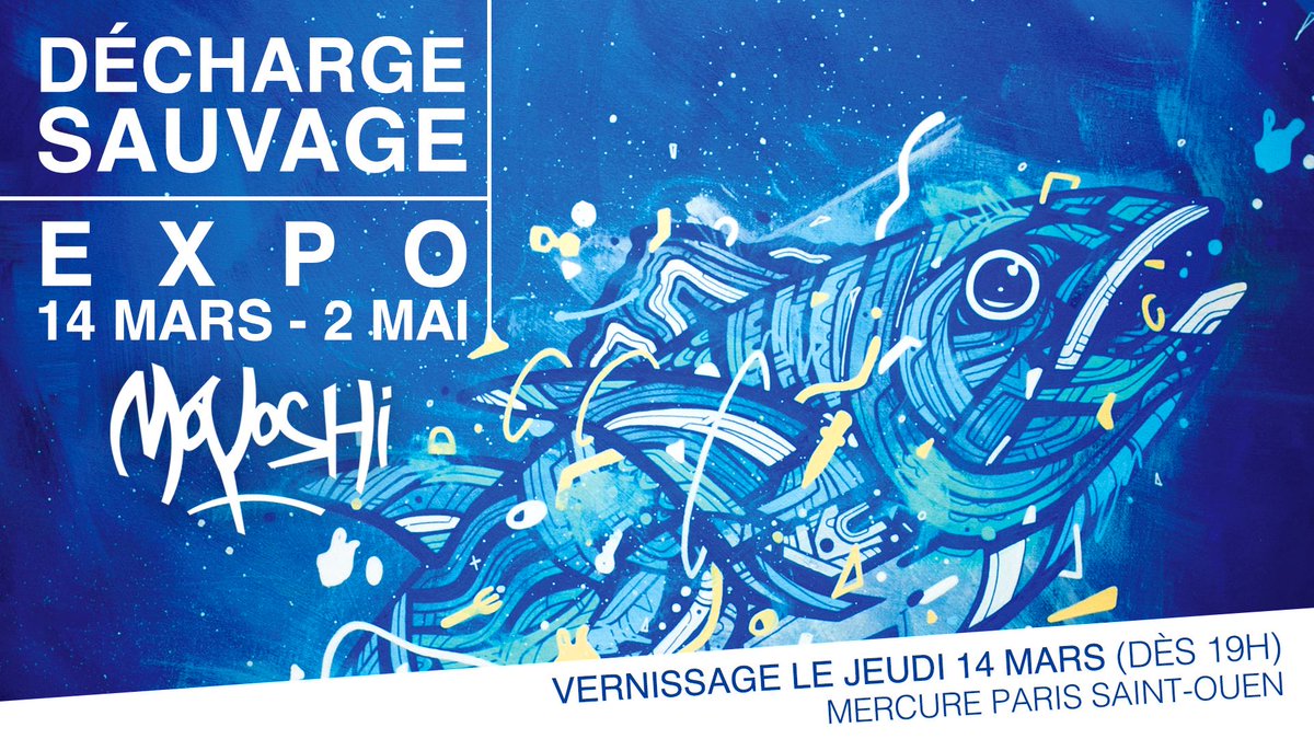 QueFaireAParis's tweet photo. #DerniersJours
Sensibiliser la population sur les dangers de tout ce que nous rejetons chaque jour dans la nature, c'est l'objectif de #Moyoshi 👍
Découvrez son Street Art haut en couleurs ! 🎨
🔎 https://t.co/7wycv5nB4Y https://t.co/ZyZdr5UHir