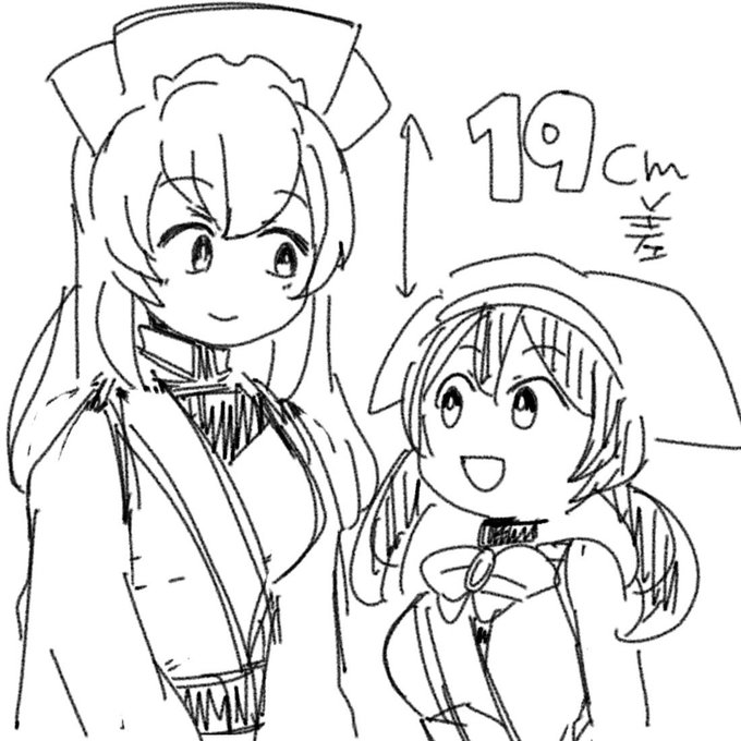 ユフィとニバス らくがき 