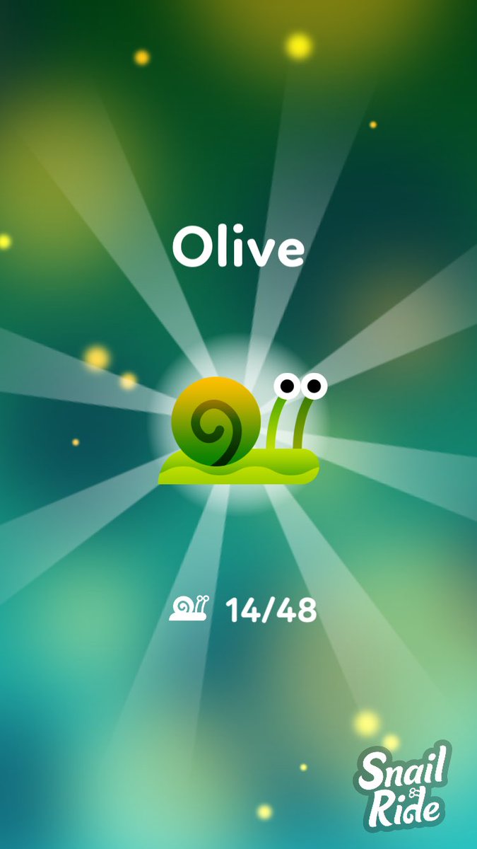 bugbadge's tweet photo. I got Olive! #SnailRide https://t.co/aSL2Dd93Q6