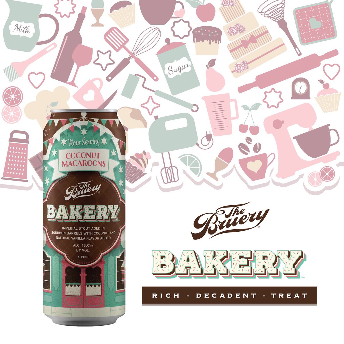 CraftBeerCartel's tweet photo. Bakery from @thebruery is back! 😋⠀
Stop by and #treatyourself today🍫🥥🍻⠀
#Bakery #CoconutMacaroons #bourbonbarrelaged #ImperialStout #yum #craftbeercartel #beerfamous https://t.co/nPNF7FMgfe