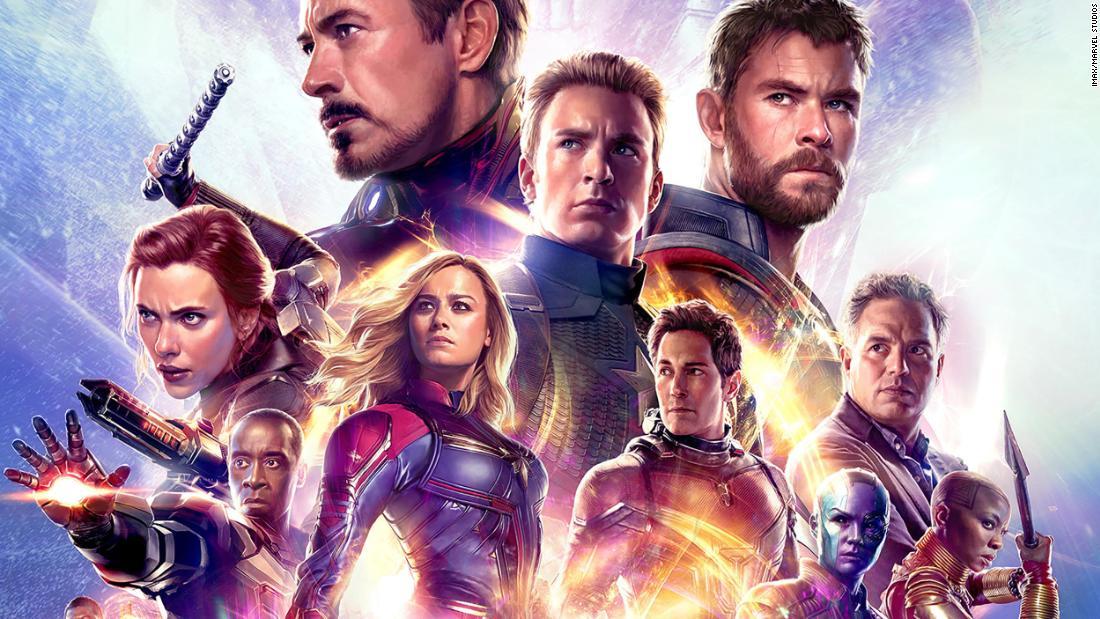 1.222 millones, cifra récord en debut de 'Avengers: Endgame