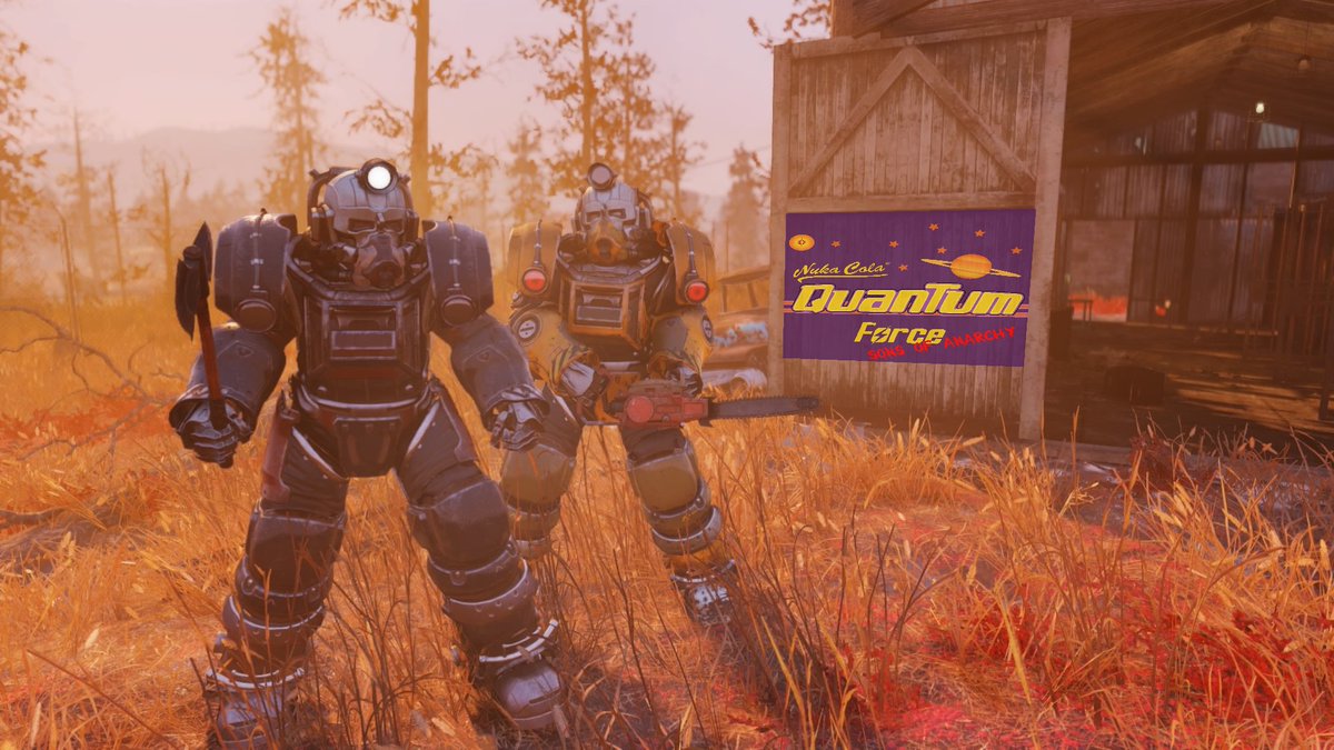 F76QForce's tweet photo. @F76QForce @appalaches_img @76Photomode @BethesdaStudios @Fallout @MoreFallout @Fallout76Photog @bethesda
#f_76_quantum_force
#Fallout76
#friends #friendsofgame
#falloutgame #falloutsaga #westvirginia #americangame
#player #team #sonsofanarchy #anarchy #powerarmor #watoga https://t.co/qPKKSopQCl