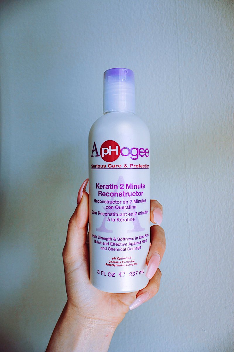 ApHogeeHair's tweet photo. 💧 Restore dead, dry hair with our Keratin 2 Minute Reconstructor! This holy grail #ApHogee product balances the pH balance in your hair and helps to restore broken-down proteins💧 https://t.co/5cTWmgypuM