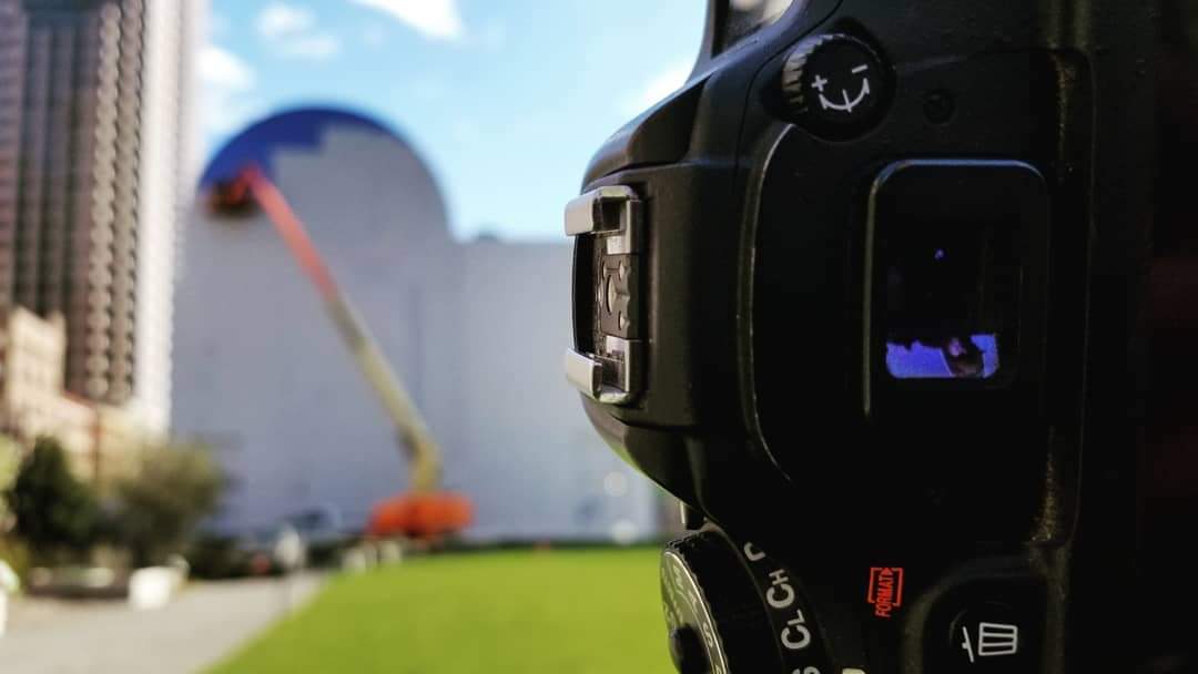 Starting a another Rose Kennedy Greenway mural video at Dewy Sq. I'll be popping by all week to capture their progress. If you see me, come say hello.