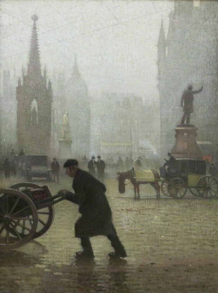 MancTourGuide's tweet image. Don’t miss the “Manchester Impressionist“ guided art walk featuring the work of Adolphe Valette. Starts 1 30 pm from City Art Gallery Manchester 16 th May
Catch this Edwardian jewel on the very streets where he drew his inspiration.