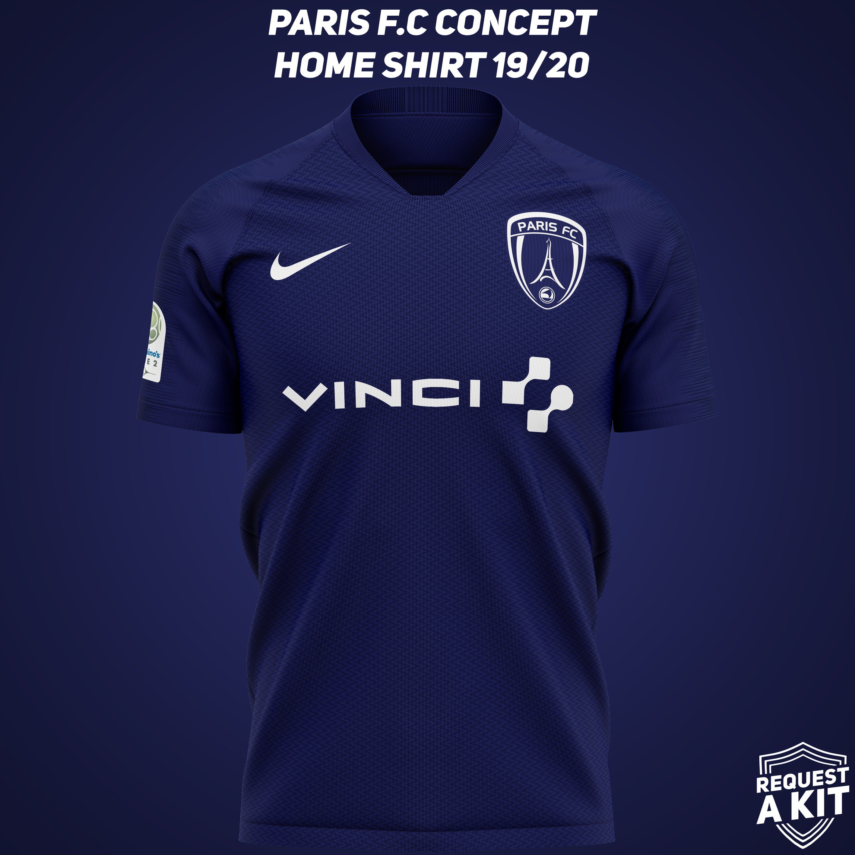 Paris fc best sale shirt