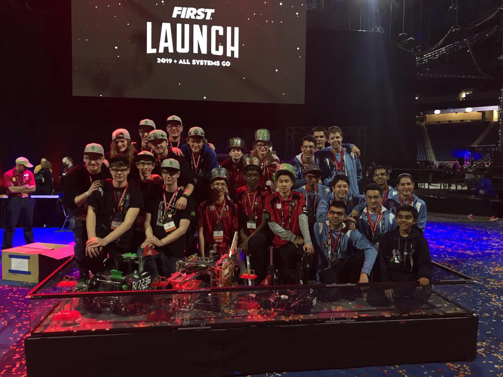 Thanks to our alliance partners  <a href="/FTCTeam8393/">BrainSTEM Robotics</a> and <a href="/FTC7182/">Mechanical Paradox</a> for the pick! We are very honored to have competed along side some of the best teams in the North. Congratulations to the winning alliance of <a href="/lanbrosftc/">LANbros</a> , Gluten Free, and <a href="/NyanRobotics/">NYAN Robotics</a>