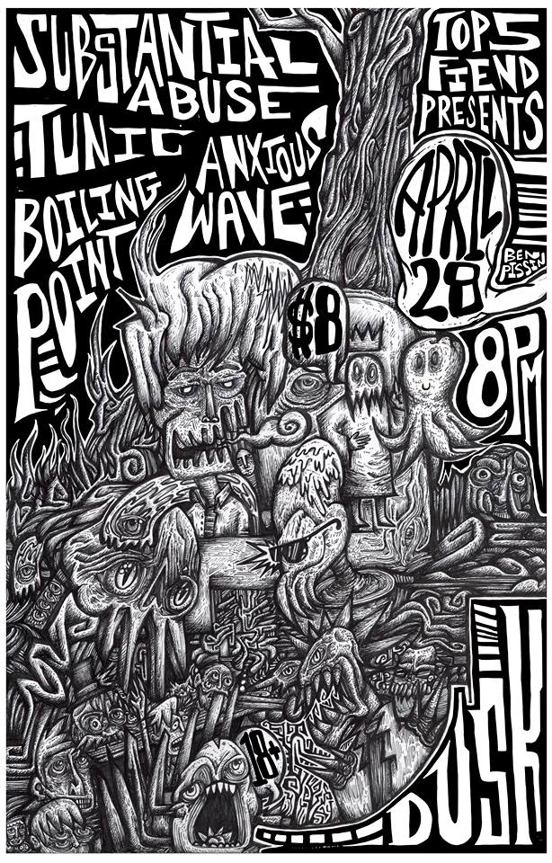 Happening at <a href="/DuskProvidence/">DuskProvidence</a> tonight!!! facebook.com/events/2166384… #Punk @TunicBand
