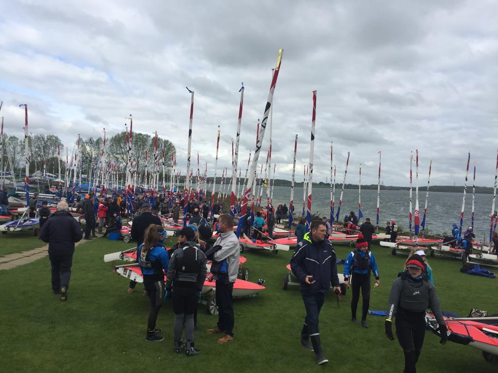 Stormy conditions for the Topper National Series 4 race meet this weekend. Pleased with my win in the 3rd race and came in 4th overall. Plus for to see #Endgame Thx @GrafhamWaterSC for having us #toppersailing #youthsailing #roosterkit #rulethewaves #StormHannah