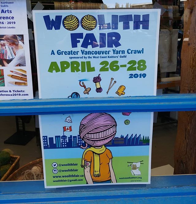 Woolith Fair on now
#wool #craftevents #vancouver #woolithfair bit.ly/2L8Mrz3