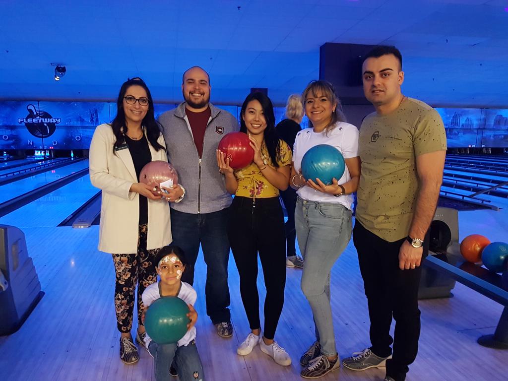 The small but mighty Team Sherwood bowling nothing but strikes! #ChildrensHealthFoundation #BowlingForMiracles @ElkassemGihan @vandermark_a @PulfordatTD @AnneVickers6