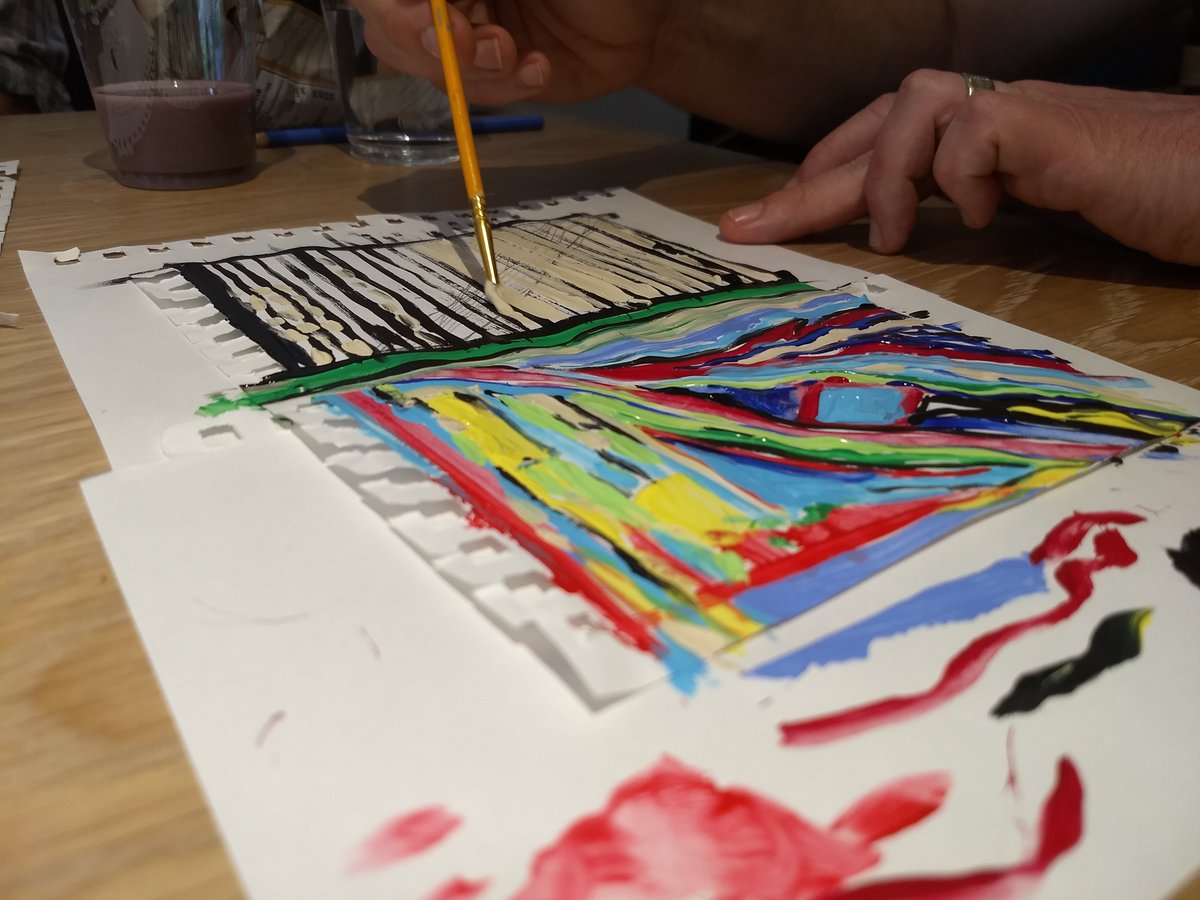 Creativity and connections with the .<a href="/Fundred/">Fundred</a> Artists of America! #Cincinnati @cmcincy and #NOLA in the house! #endleadpoisoning #FundredReserve #MelChin