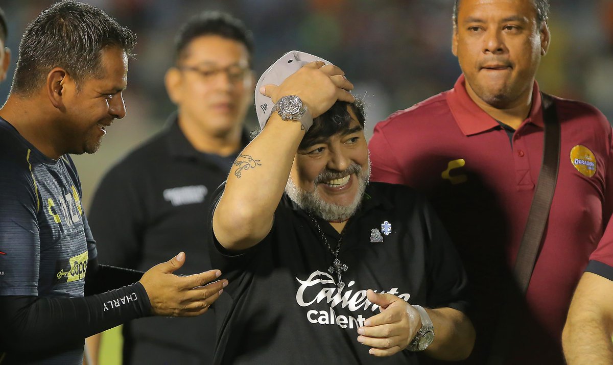 ELIMPARCIAL_DEP's tweet photo. "En Dorados me miman", Diego Armando Maradona. https://t.co/EKQHCNcaos #ELIMPARCIAL https://t.co/nOHcQRZcqH