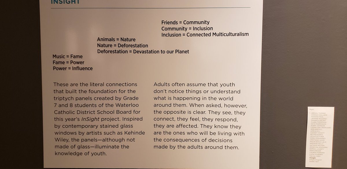 Congratulations to all our #wcdsbawesome artists who have their art on display at the Expressions 44 Exhibit.