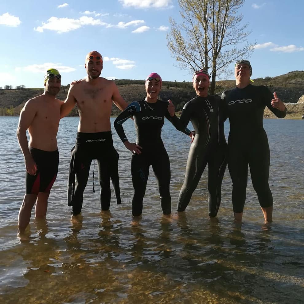 ☀🏊🚲Nuestros compañeros de la concentración se lo pasaron como niños!!! Gran fin de semana y mención especial a Morti #crececonnosotros #trisanse #triatlonsanse