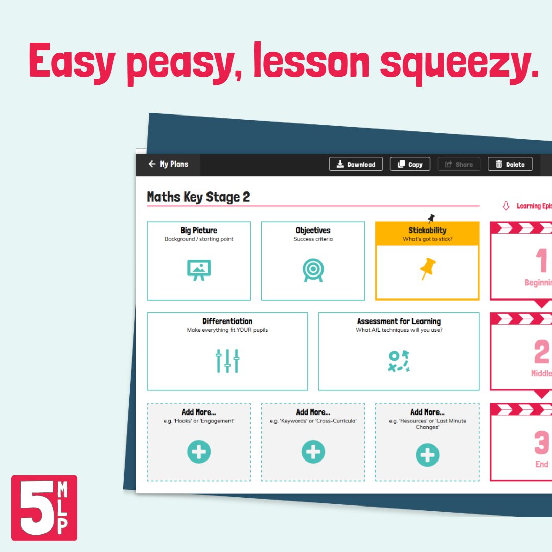 5MinutePlan's tweet image. Say see you later to lesson plan anxiety 👏

Goodbye, adios, ciao, arrivederci 👋

&amp;amp; say hello to easy peasy, lesson squeezy 🍋

bit.ly/5minplan1 

@TeacherToolkit 
#LessonPlanning #PlanningPanic