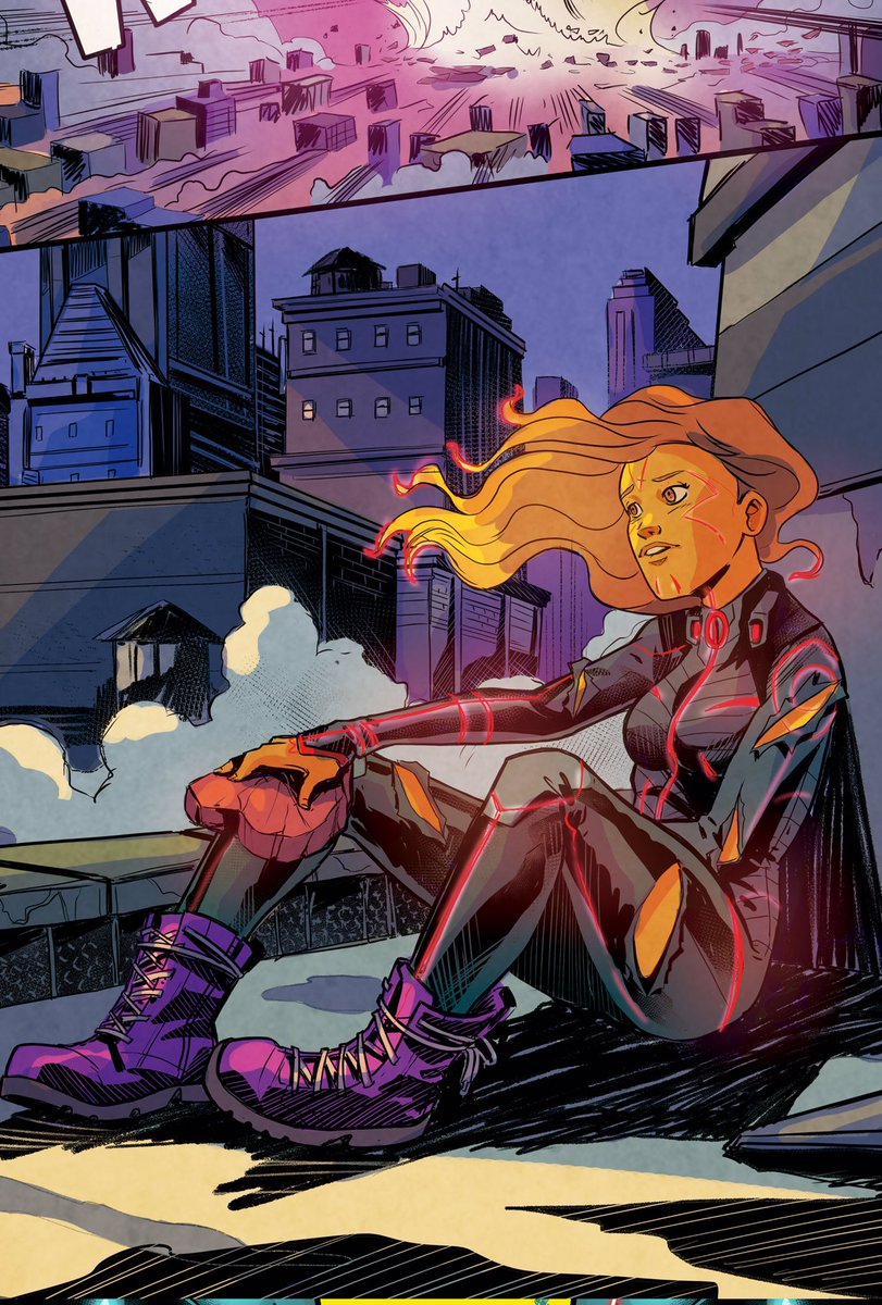 frandelgado's tweet photo. Happy #NationalSuperheroDay to our dear new hero in town Kenzie AKA The Comet 💫
#thecomerbook #insightcomics #insighteditions #womenincomics @ari_irwin https://t.co/8hLnF2Fycc