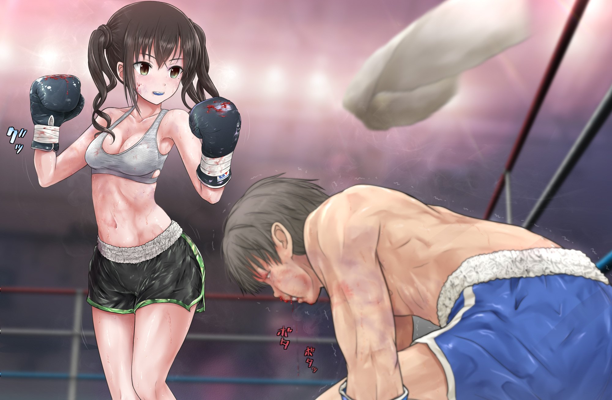 あかべこ　ボクシング あかべこ on X: "タオルの日ということでＶＳあきらちゃんでタオルを投げられTKOの巻 Pixiv  FANBOXにボコられ差分とテキスト付きを置いておきましたζ（ ' ^')ζc彡☆))Д´） https://t.co/gDHng5amUX  ついでにファンカードもこちらに変更 #タオルの日 #砂塚あきら #ドMASTER ...