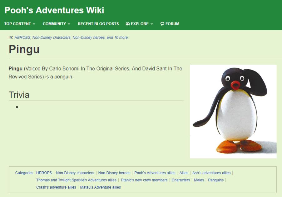 Pooh's Adventures Wiki TOPCONTENT COMMUNITY RECENT BLOG POSTS