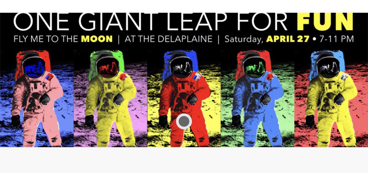 CathySue's tweet photo. “Fly Me To The Moon” themed @delaplaine annual celebration and fundraiser, proud of @FredCntyBank and friends of FCB supporting the art community! #communitybanking #local #frederickmd https://t.co/O6dX92zN3Q