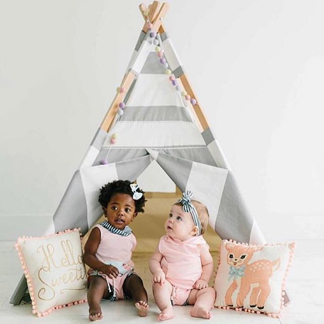 Is it just me or does every kid need their own tee pee? @tnees_tpees has the cutest designs. bit.ly/2VB9uXe