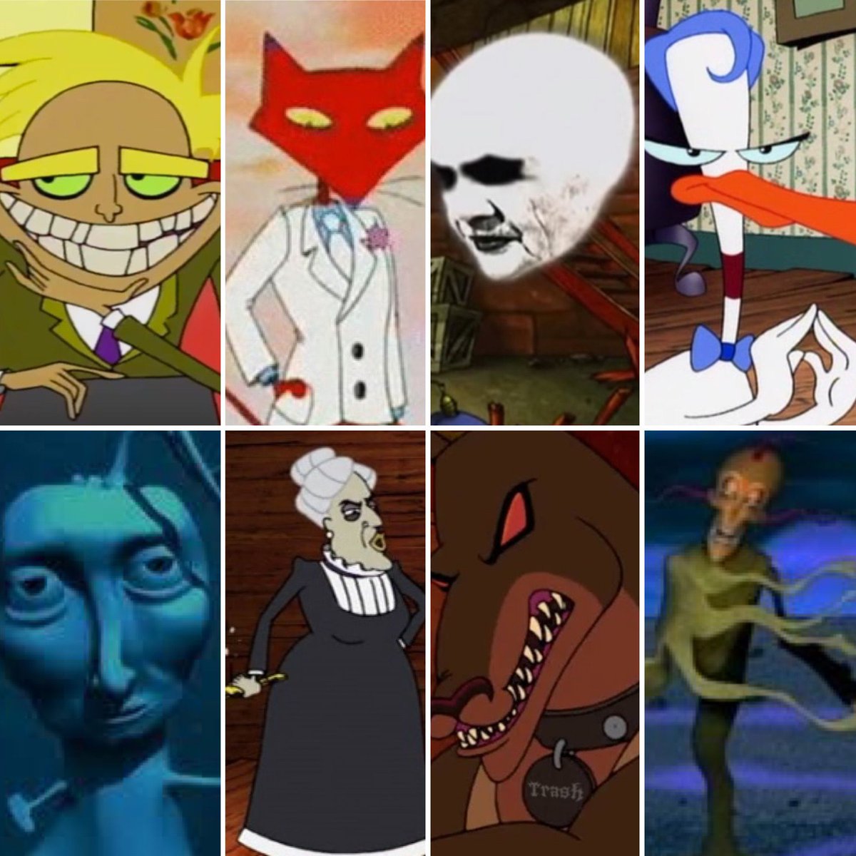 Creepy Cartoon Characters