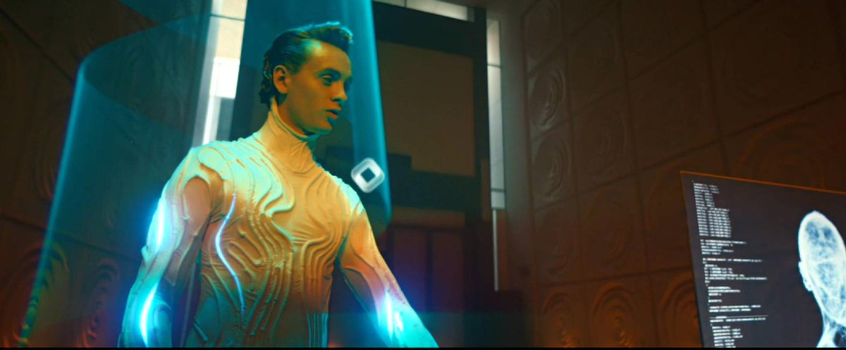 bleachedbrain's tweet image. Didn’t I see New #TechBoy in Tron? 

#AmericanGods #NewGods @AmericanGods #Tron @BruceJLangley