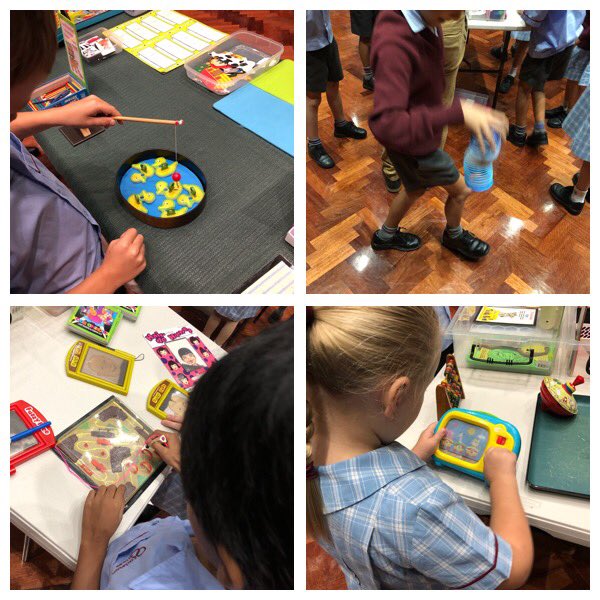 MrsAskinTweets's tweet image. Another fun morning playing with old toys at our incursion #LearningatOC