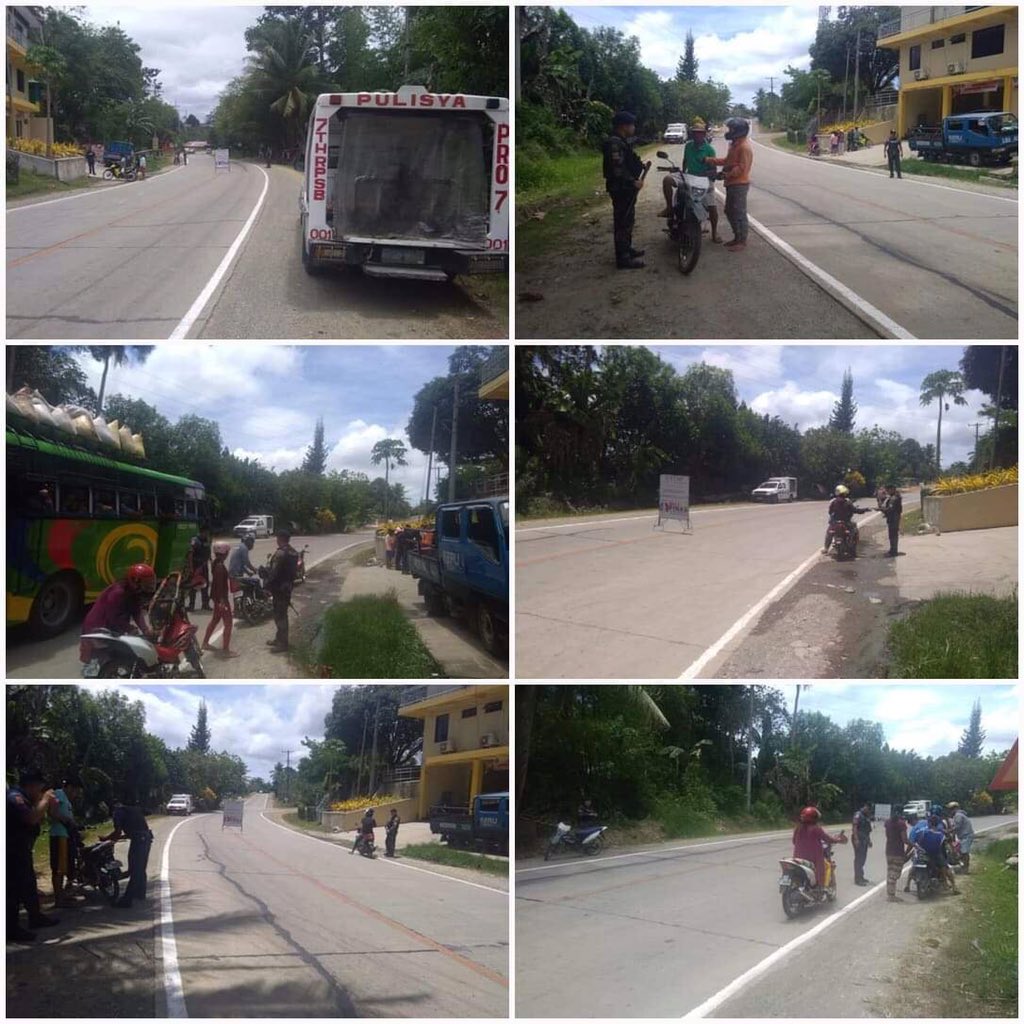 3rdcoyrpsb7's tweet photo. April 28, 2019 10:00AM-12:00NN conducted COMELEC Checkpoint Operation together with Alicia PS at National Hi-way Brgy. Pob., Alicia, Bohol #PNPPATROLPLAN2030 @RPSB7Pcr @pro7official https://t.co/tCiqmPNVZt