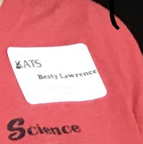 ⁦@frizzlerichard⁩ did you make ⁦@betsylawrence82⁩ name tag & change it to “Besty” 😂😂 One of the best(y) moments from #kats19 when she realized this at the end of the day. ⁦@KATSorg⁩