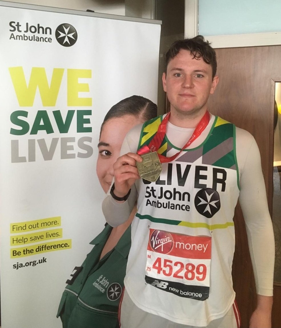 Well done to another <a href="/C_L_Rugby/">Commons & Lords RUFC</a>  member and player Oliver Brooks who romped home with an impressive time of 4hrs 27mins and 29 seconds, with over £2000 being raised for <a href="/stjohnambulance/">St John Ambulance England</a> #GreatCauses #RugbyRunners <a href="/Brentwood_Sport/">Brentwood School Sport</a> <a href="/brentwoodschool/">Brentwood School</a> <a href="/OldBrentwoods/">Old Brentwoods</a>