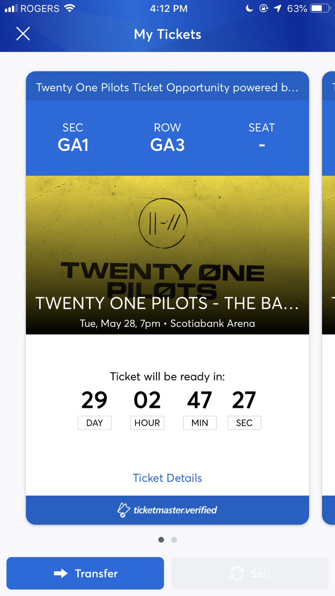 1DNewsTeam's tweet photo. still selling 2 GA tickets for twenty one pilots in toronto may 28! face value!! dm if interested https://t.co/14dXuzbi4o