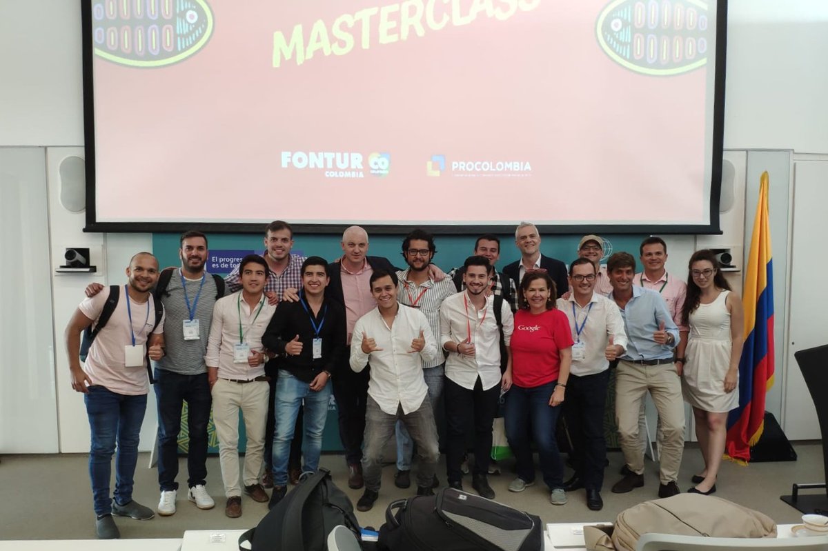 Gracias <a href="/ie_ventures/">IE Entrepreneurship</a> <a href="/iebusiness/">iebusiness</a> por entrenar a las 15 startups finalistas del #UNWTO #TourismTechAdventures en Colombia! Juntos hacemos más y construimos el ecosistema de innovación turística! #colombia #yovoy