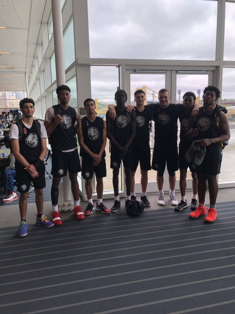 So proud of our guys for their GRIT &amp; COURAGE this weekend. Despite a #Final4 OT loss, I must commend this group of young men for leaving it all on the floor. The brotherhood that we have continues to get stronger every game. <a href="/TheHoopGroup/">Hoop Group</a> #PittJamFest <a href="/NERRHoops/">New England Recruiting Report NERRHoops</a> #proudcoach