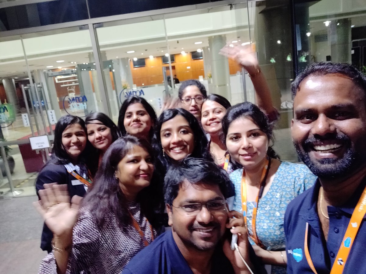 Jagan_ns_'s tweet image. With Indian #WIT Leaders @SalesforceDevs at #devWeekend #Journey2Salesforce