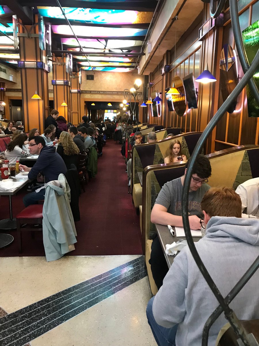 BASDChoirs's tweet photo. Eating lunch at Bens Deli in New York today! https://t.co/vPm6XIQ5Sp