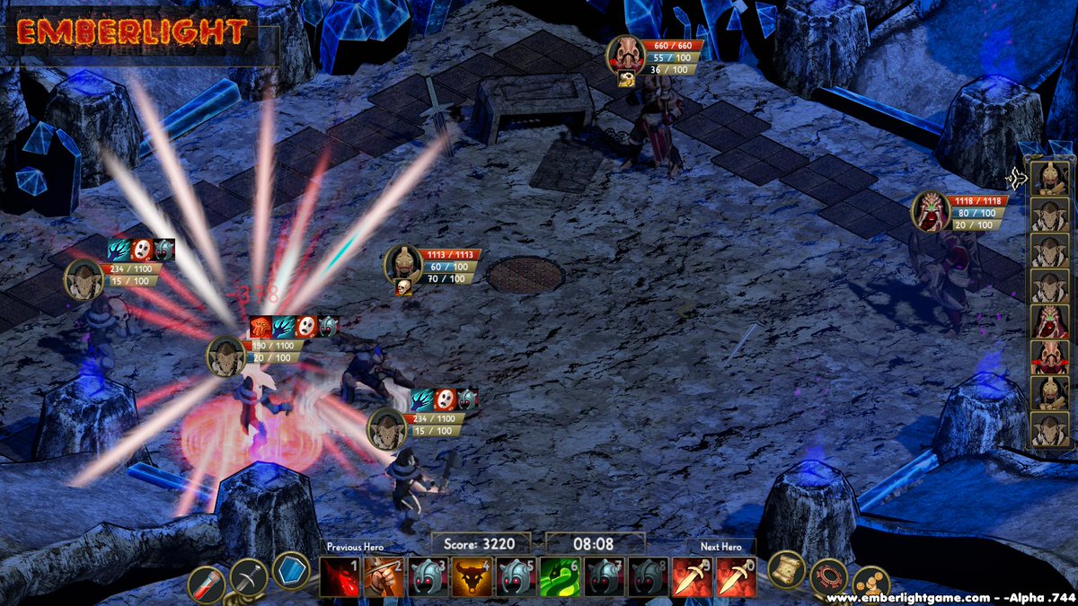 quarteronion's tweet photo. The Blaze Knight is attacking the goblin in the mines in Emberlight

#gamedev #indiegames #instagames #instagaming #indiewatch #videogames #gamers #roleplaying #madewithunity #unity3d #sgtva #games #pcgaming #indiedev #indiedevhour #ScreenshotSaturday https://t.co/6sdT3wl71W