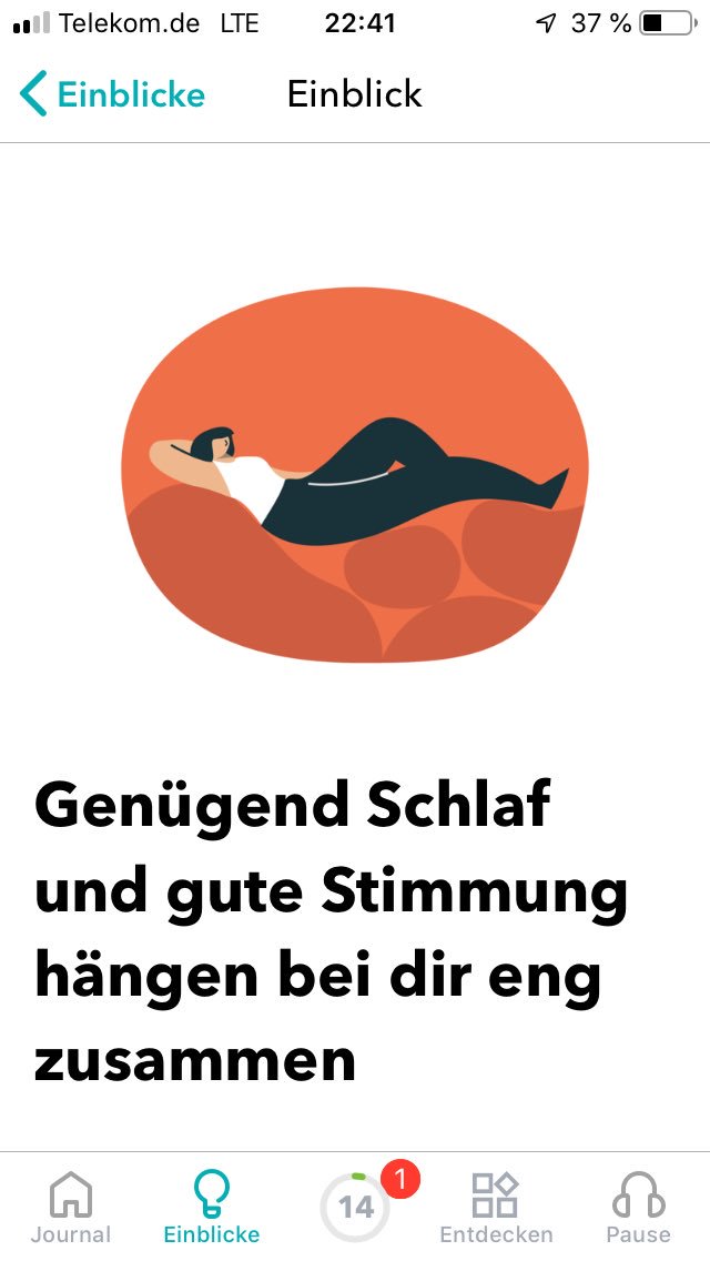 Uwe_Lutz_'s tweet photo. Und bei Euch?
Teste gerade die #MoodPath App. Ganz gut gemacht, und etwas Selbstreflexion schadet niemandem. 😉 https://t.co/XaNBp1iEBX