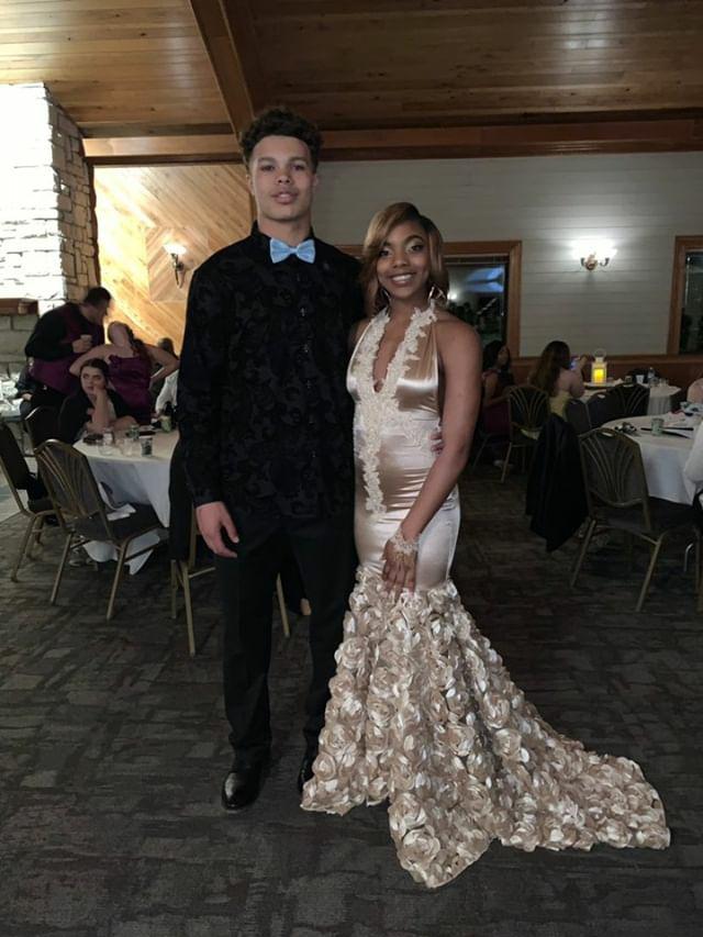 teshia316's tweet image. Daughter and my nephew @eallindi83  @CiciRiggins21