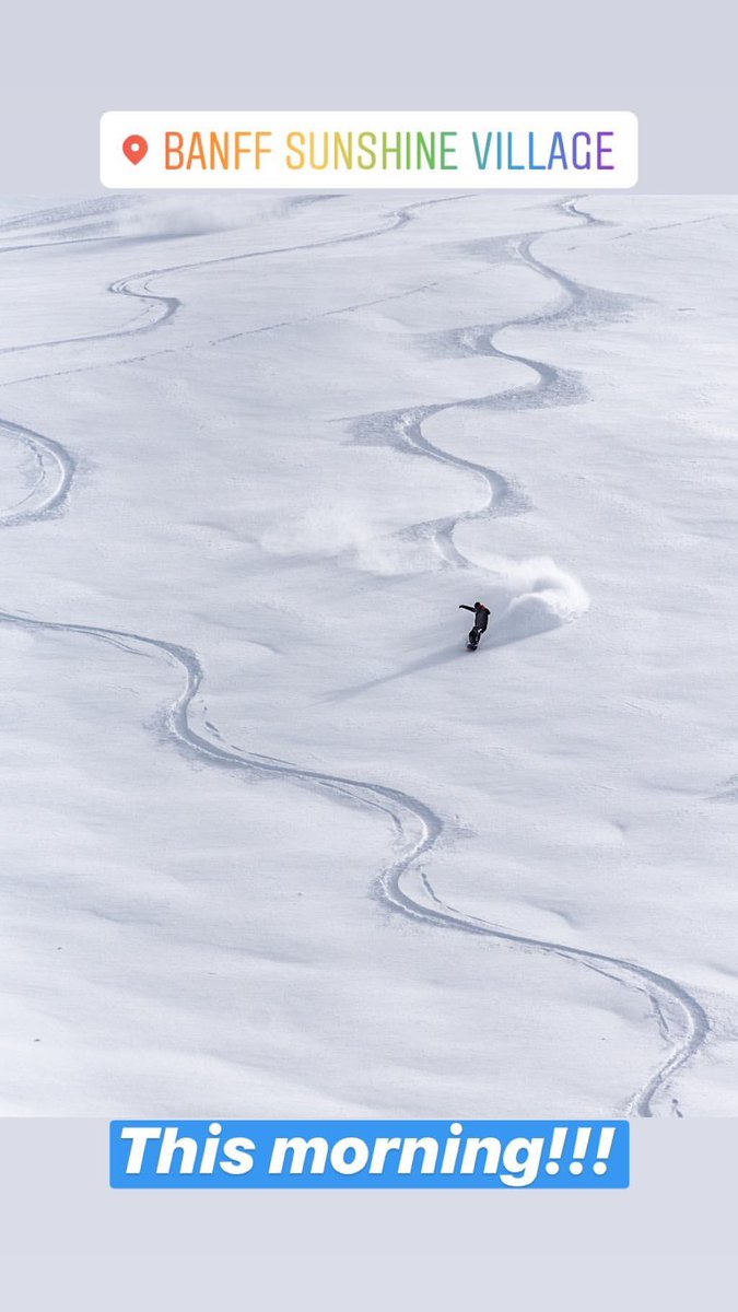 SunshineVillage's tweet image. This morning, was LEGENDARY!