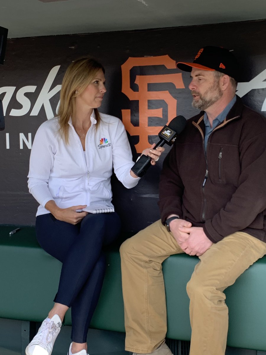 LeighCambra's tweet photo. Did you see Mr. Schrier on TV during the #SFgiants game? Don’t forget to vote for him! @NBCSAuthentic  #wearecarmelunified @PadreBobCHS @PadreSports @CarmelUnified https://t.co/FedqvAs0zg