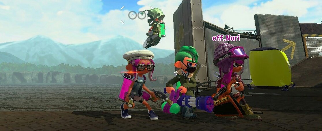 sp_Effervescent's tweet photo. Played 5th week of @InkLeagues against @HailStorm_spl and won on a 5-1. GGs, these were really nice matches!
Roster: @spl_ayo @volumenatope @Nori_Splat and @KomaSpl who fell off https://t.co/WF1HWve9CJ