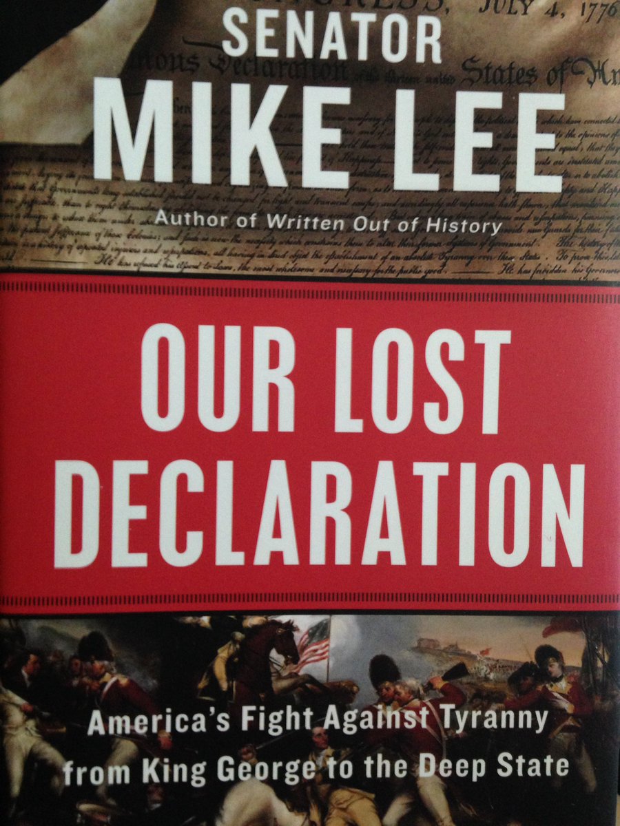 Muffersquish's tweet photo. "When governments grant collective rights, they erode individual rights" #PatriotBookClub @SenMikeLee  #OurLostDeclaration https://t.co/2unbF6RTyJ